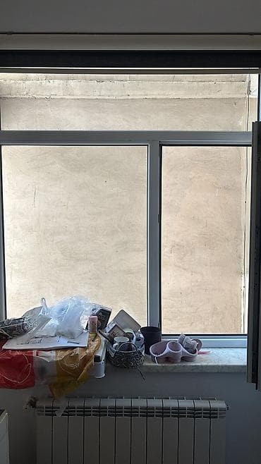 balkon: İşlənmiş İkiqat şüşə paketi Plastik pəncərə, Еni: 200 sm, Uzunluğu: 250 sm, Ödənişli quraşdırma — 4