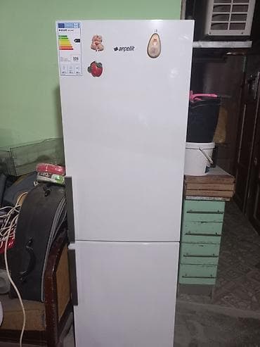 2 qapılı Arcelik Soyuducu Satılır, rəng - Ağ