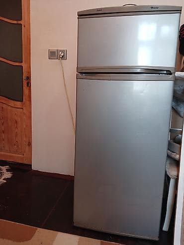 mətbəx sobasi: İşlənmiş 2 qapılı Dnepr Soyuducu Satılır, rəng - Gümüşü — 1