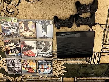 Sony PlayStation 3 Super Slim (CECH-4xxx seriyası) Komplekt: - PS3