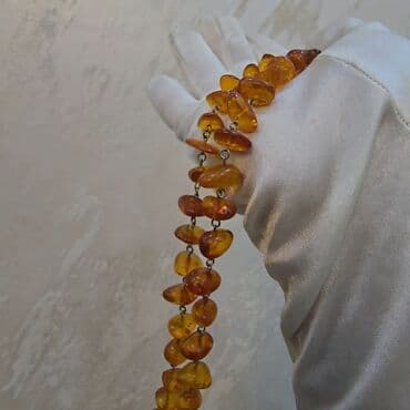 kəhrəba təsbehlər: Boyunbağı — 4