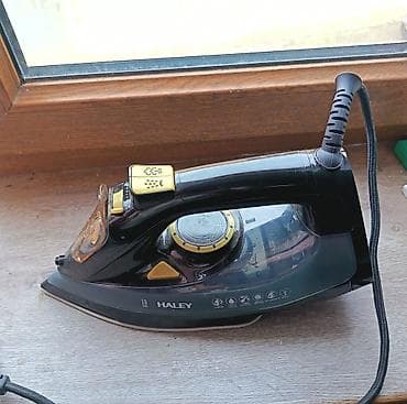 deri tiken: Təcili satılır! HALEY buxarlı ütü - Brend/model: HALEY - Güclü buxar — 2