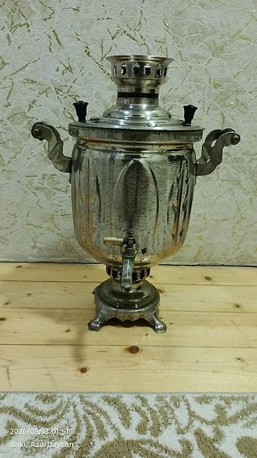 su şlanki: İşlənmiş Od Samovar, 5 l — 1