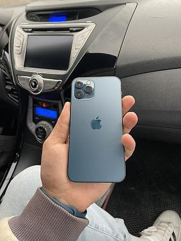 IPhone 12 Pro, 128 GB, Göy, Simsiz şarj, Face ID — 3