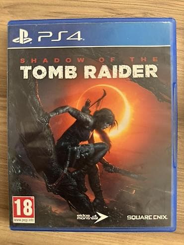 dvd disk: PS4 oyunu: Shadow of the Tomb Raider (Square Enix / Eidos Montréal) - — 1