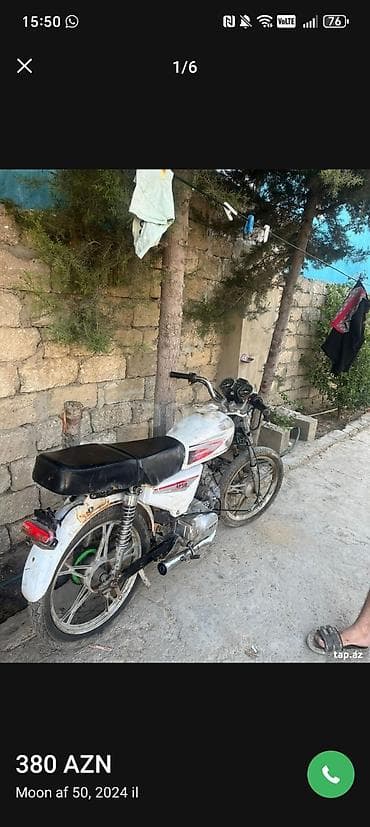 moped: Moon brand - af50, 80 sm3, 2024 il, 24000 km — 1