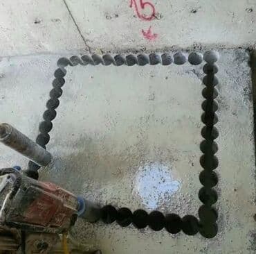 qapı dəmir: Beton kəsmə beton deşmə xidməti Beton kesen beton deşen beton kesimi — 4