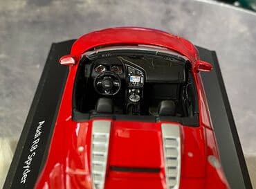 metbex tavan modelleri: Коллекционная модель AUDI R8 V10 Spyder Red 2012 Limited Edition — 24