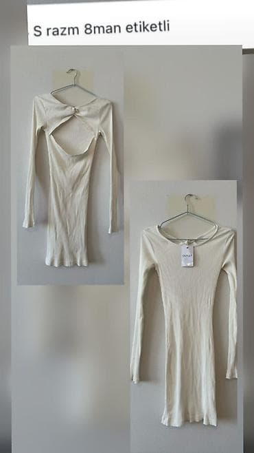 Повседневное платье, Макси, Bershka, S — 6