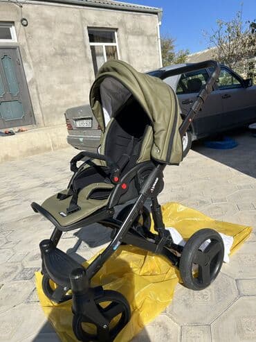 купить бу коляску: Трехколесная коляска, Б/у — 5