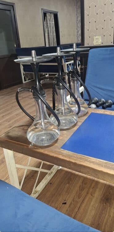 puma ferrari qadın krossovkaları: Nargilə dəsti – 3 ədəd - Şüşə kolba: qalın, şəffaf şüşə, sabit — 1