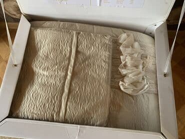 yataq örtükleri: Yataq üçün Yeni Qaşlı rəng - Bej Yataq örtüyü, Pulsuz çatdırılma — 5