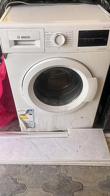 motorlar: Paltaryuyan maşın Bosch, 7 kq, Qurutmasız — 1