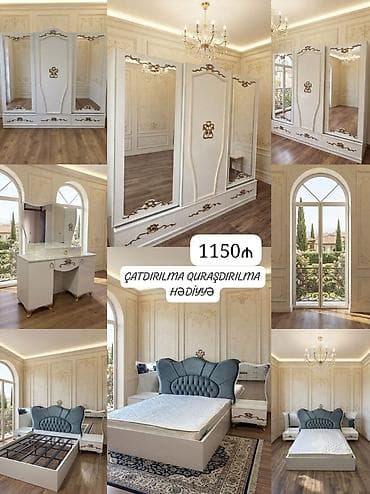 Yataq mebeli 1150 manat Catdirilma qurasdirilma yaxin erazilere — 1