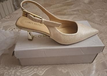 Qadın ayaqqabısı – açıq dabanlı slingback model Hec geyinilmeyib — 3