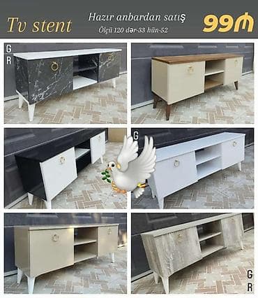 taxta kravat: Yeni, Düz TV altlığı, Polkalı, Laminat — 1