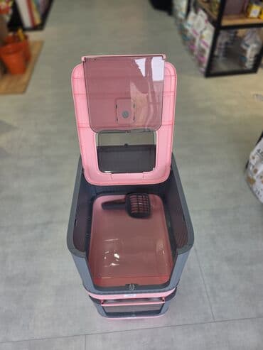 pişik üçün qab: 🐱Pişiklər üçün bio-tualet Qapalı dizayn sayəsində qoxu yaymır. Taksilə — 2