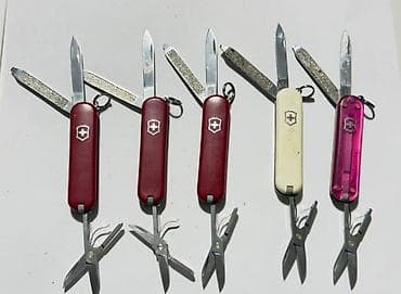 Victorinox bıçaqları Müxtəlif rənglərdə, kompakt ölçülü cib bıçaqları — 1