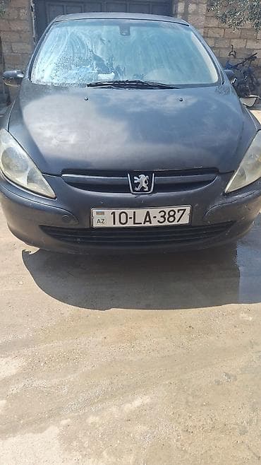 5: Peugeot 307, hetçbek, qara rəng. - Kuzov: 5 qapılı hetçbek, arxa “307” — 3