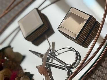 sam: Qəhvə dəsti, rəng - Qızılı, Metal — 1