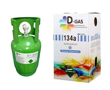 Avtomobil kondisioneri üçün R134 freon(qaz) və yağlar.Nağd və ya
