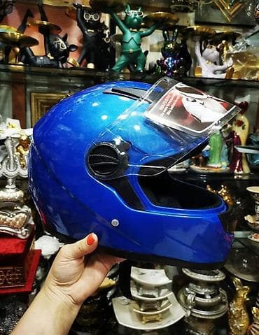 nissan matoru: Tam üzlü motosiklet dəbilqəsi - Tip: Full-face (vizorlu) - Material — 4