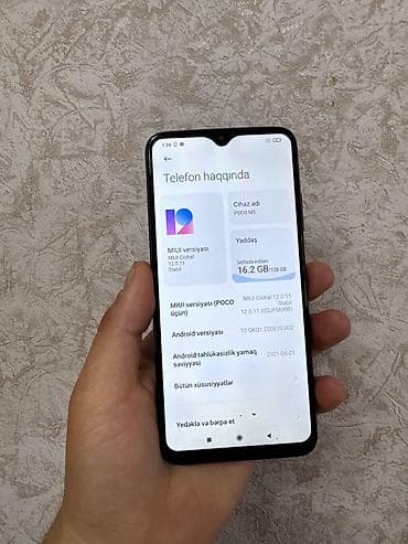 Poco M3, 128 GB, rəng - Qara, Zəmanət, Düyməli, Sensor — 2