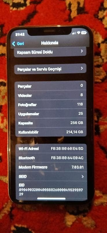 alfa r36: IPhone X, Ağ, Face ID — 5