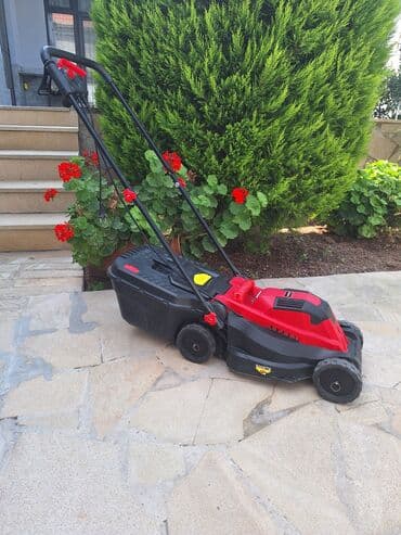 газонокосилка ручная: Электрический Газонокосилка Б/у, Самовывоз — 2