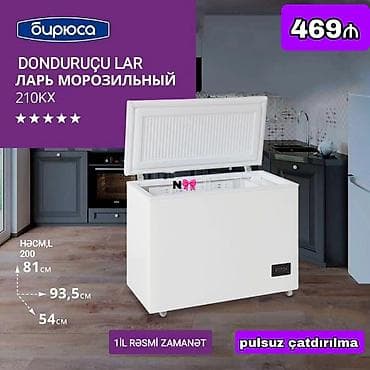 Satılır:*Birbaşa anbardan dərin dondurucu* Qeyd:BİRYUSA firmasına at lalafo.az Satılır:*Birbaşa anbardan dərin dondurucu* Qeyd:BİRYUSA firmasına