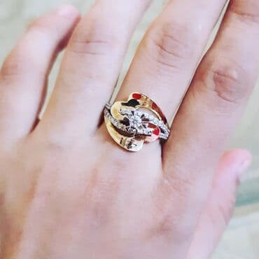 Nişan, Üzük, Sarı qızıl, 750 Əyar, Brilyant