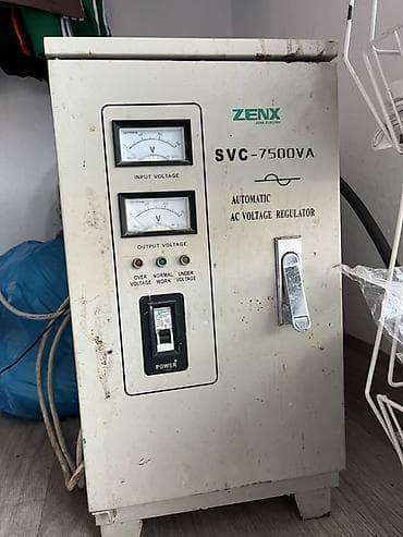 ZENX SVC-7500VA – Avtomatik AC Gərginlik Tənzimləyicisi - Güc: 7500 — 1