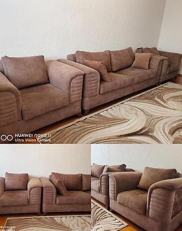 banka alisi: Divan, 2 kreslo, Bazalı, Açılan — 1