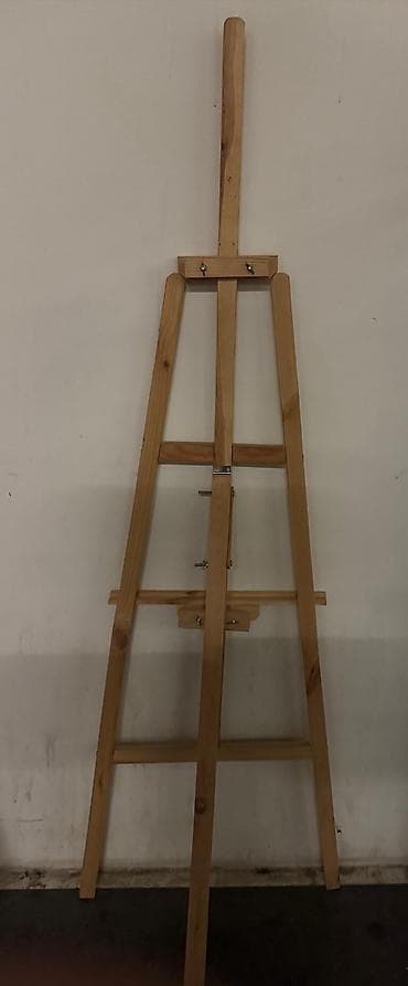 taxta dəzgah: Taxta rəssam molberti (say 10) hamisi birlikdə satilir - Material — 3