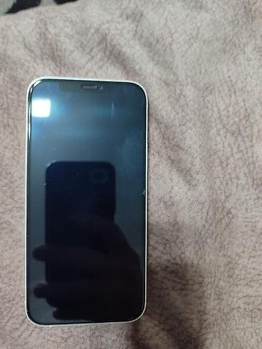 iphone 12 qara: IPhone 12, 64 GB, Ağ, Face ID — 6
