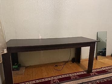 kompüter stolları: Kompüter masası, Açılmayan, MDF, Dördbucaq masa — 2