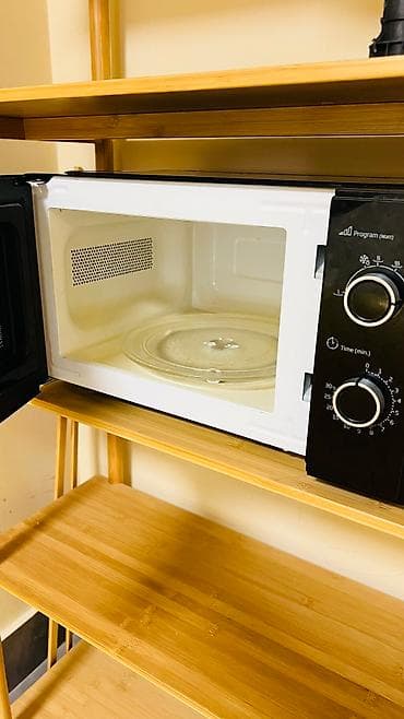 Mikrodalğalı soba Beko, Ayrıca dayanan, Mikrodalğalar ilə, rəng - Qara, İşlənmiş — 2