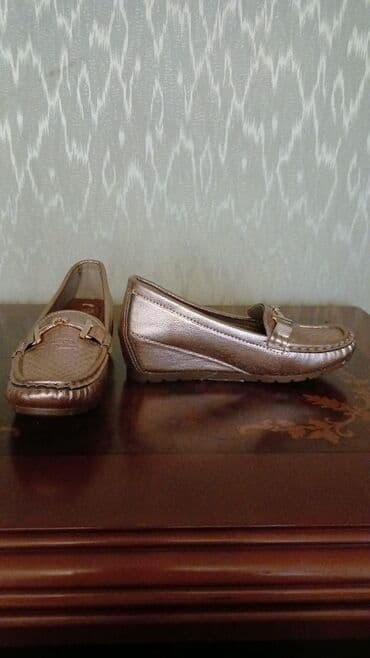 женские слипоны на высокой подошве: Размер: 37, цвет - Коричневый, Новый — 1