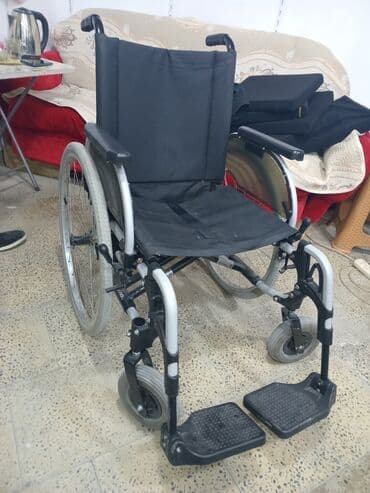 Mexaniki əlil arabası - Güclü metal karkas, yüngül alüminium