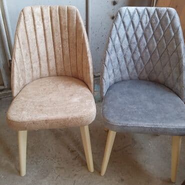 стулья мягкие для дома: Для кухни, Новый, Нескладной, цвет - Бежевый Стул — 9