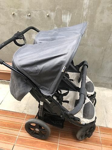 2 yas: Əkizlər üçün araba, İşlənmiş, Ünvandan götürmə, Ödənişli çatdırılma — 7