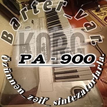 maqentafon: Korg PA-900. Valideynlərin nəzərinə. Evladlarınızın sintezatorunu — 1