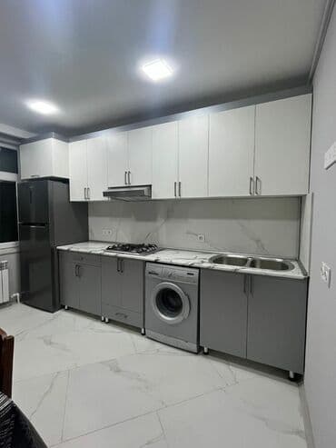 2ci əl kuxna mebelləri: Sifarişlə mətbəx dəsti, Özü çəkən petlələr, Mat laminat, Kredit yoxdur, Ödənişli çatdırılma — 3