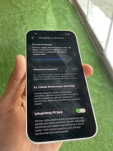 apple iphone x: IPhone 13, 128 GB, Ağ, Simsiz şarj — 7