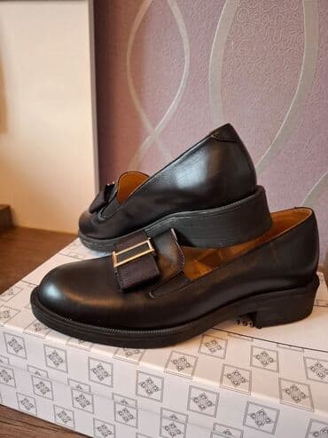 туфли новая не разу не одевала: Размер: 36, цвет - Черный, Новый — 2