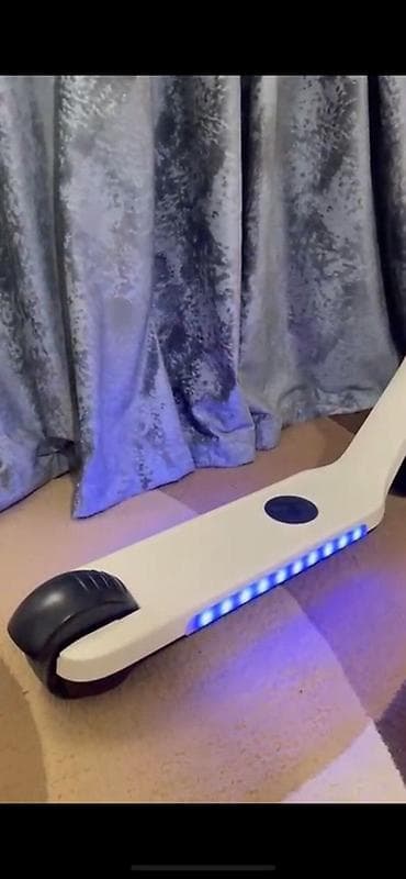 sulu: Uşaq skuterı – LED işıqlı, üçtəkərli - Gündüz və axşam gəzintiləri — 1