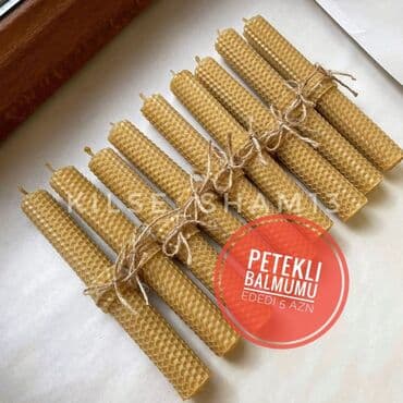 свечи из вощины свойства: Şam Arı mumu — 9