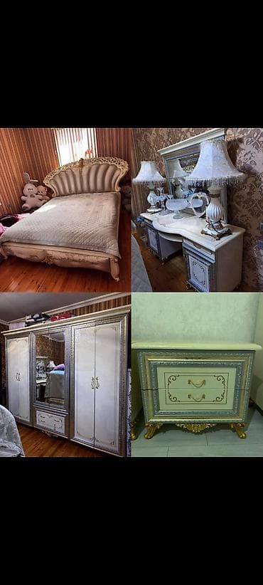 İkinəfərlik çarpayı, Dolab, Komod, Termo, İşlənmiş