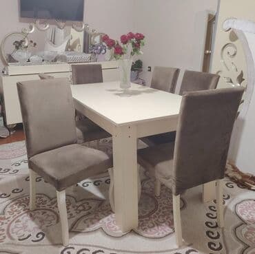 Masalar: ✅Afa Masa desti satilir. 6 oturacaq daxil. Masa acilan deyil *Qiymeti — 1