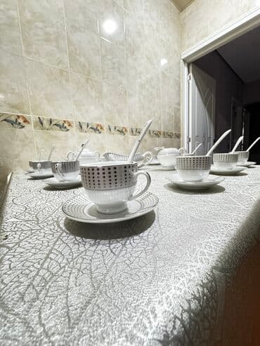 Çaydanlar və qəhvədanlar: Qəhvə dəsti, 12 nəfərlik, Türkiyə — 7